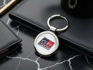 Toyota Portachiavi Metallo Lega Robusta Stile Durevole